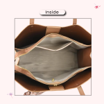 Fashion Faux Leather Tote - Image 6